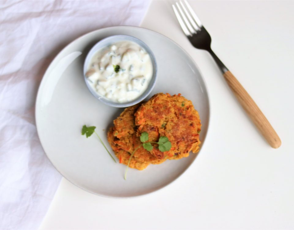 Idiase wortelpannenkoekjes (vegan)