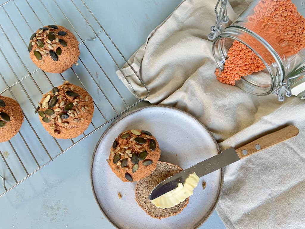 linzenbolletjes, glutenvrij & vezelrijk