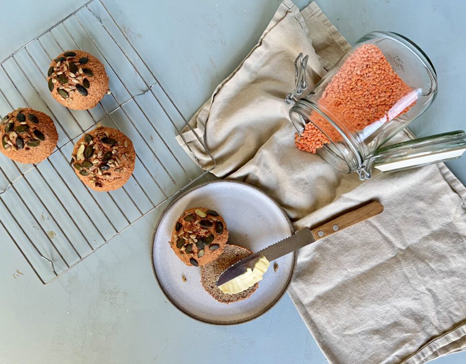 linzenbolletjes, glutenvrij & vezelrijk