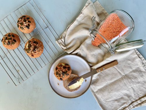 linzenbolletjes, glutenvrij & vezelrijk